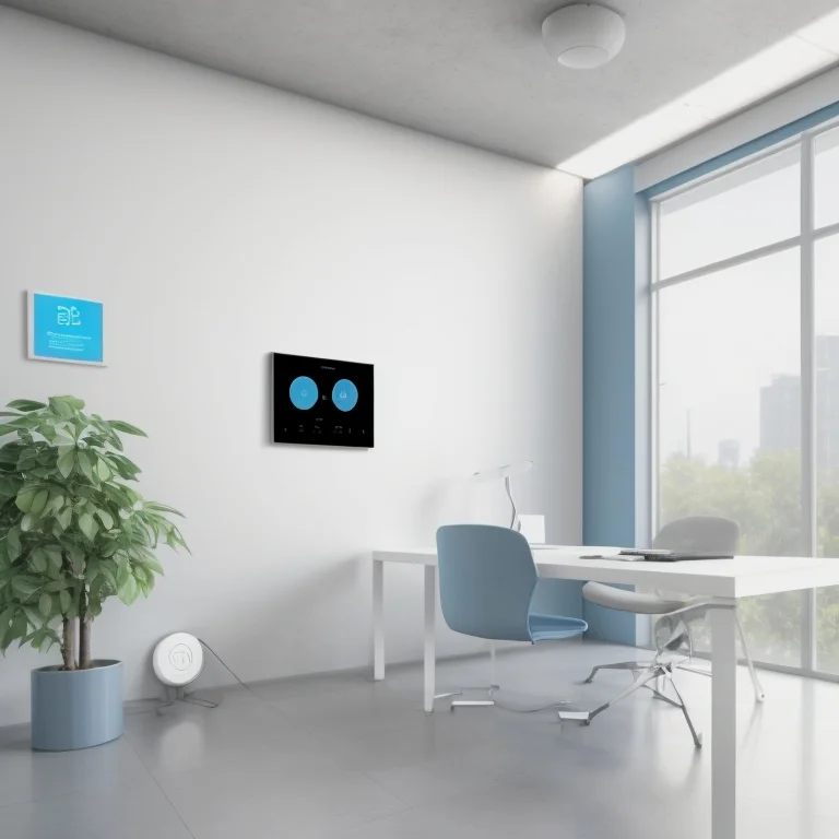 Tehničar instalira AirHubSense uređaj